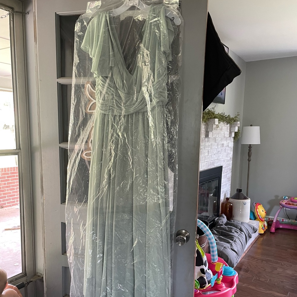 David’s Bridal bridesmaid dress